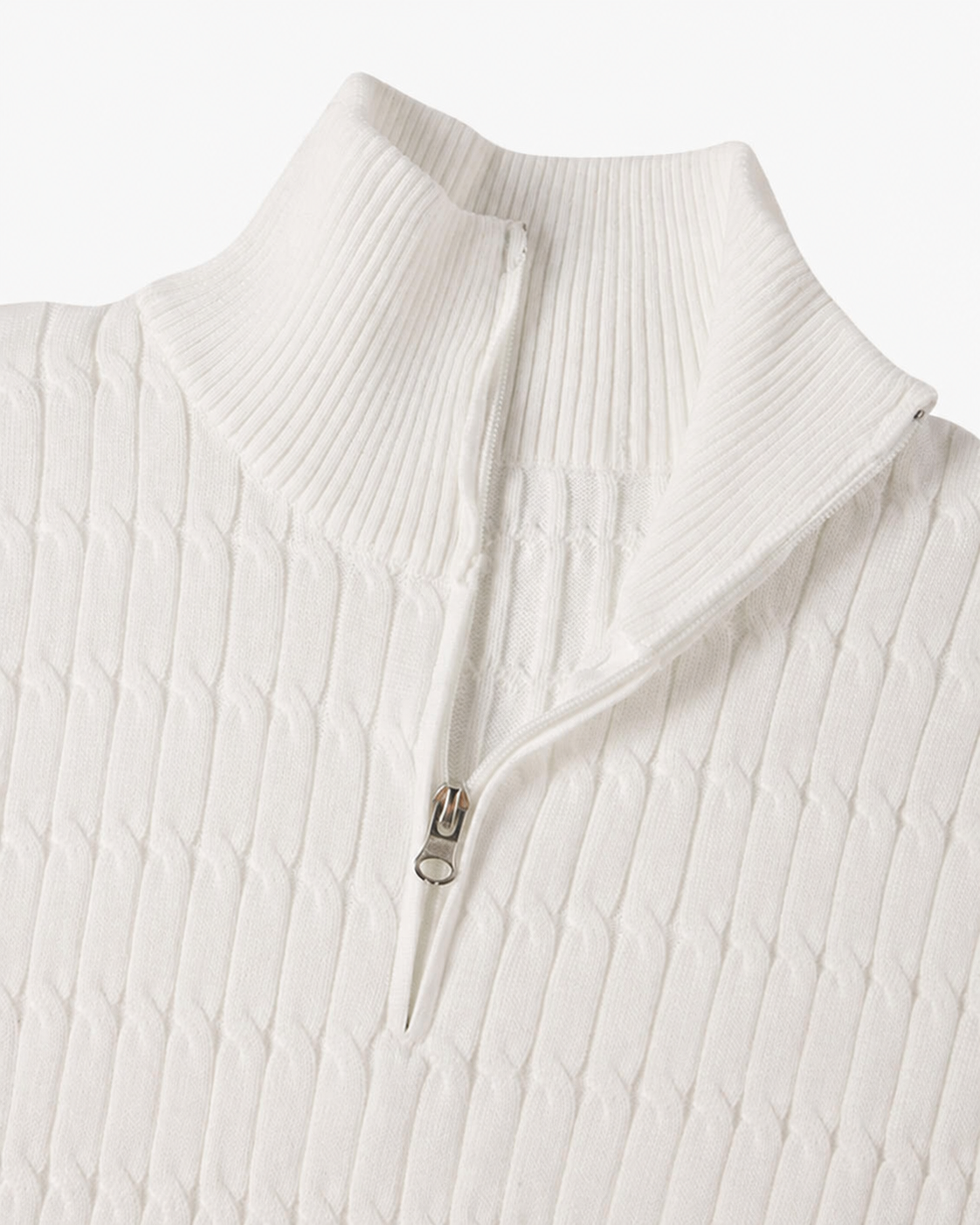 GWANGJU Half Zip Sweater