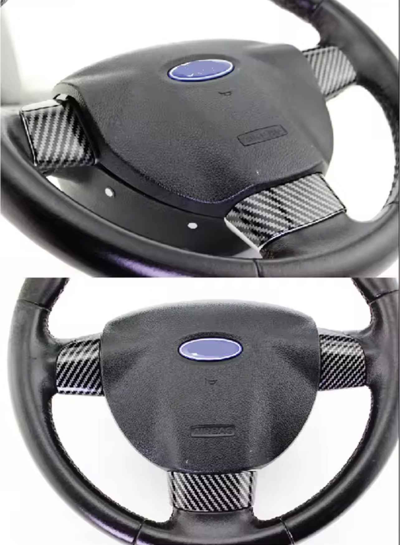 Aplique em Fibra de Carbono | Volante Focus Mk2,5 (2004-2014)