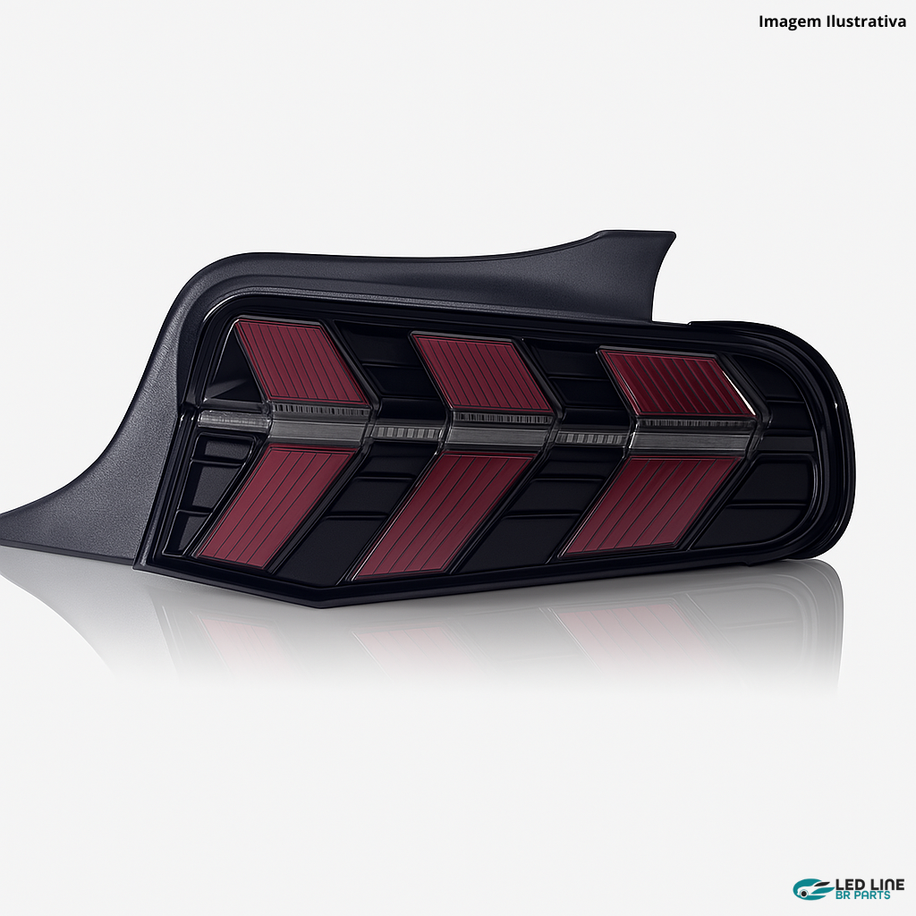 Lanterna Traseira LED Dinâmica para Ford Mustang (2010-2012)