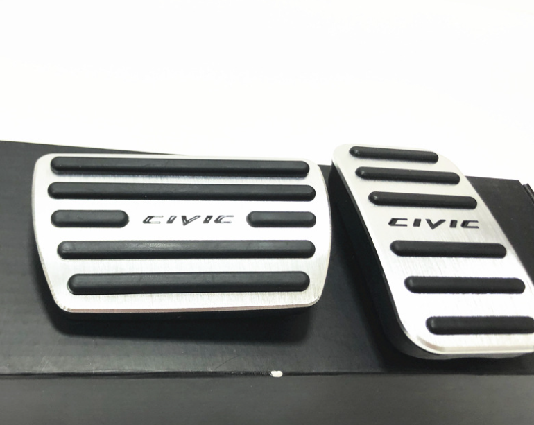 Pedal Esportivo em Alumínio para Honda Civic 10ª Geração - Acelerador e Freio