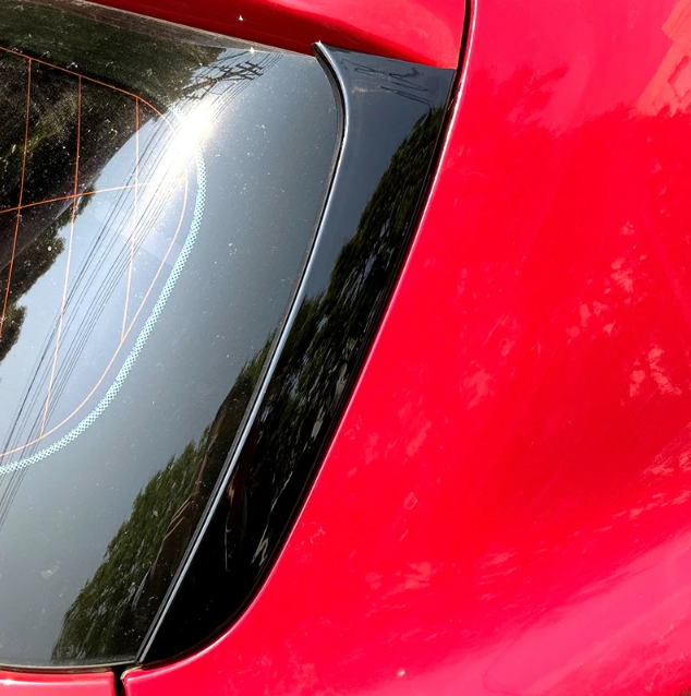 Spoiler Lateral Traseiro BMW F20 F21 2012-2019 – Preto Brilhante - Visual Agressivo | Led Line BR Parts