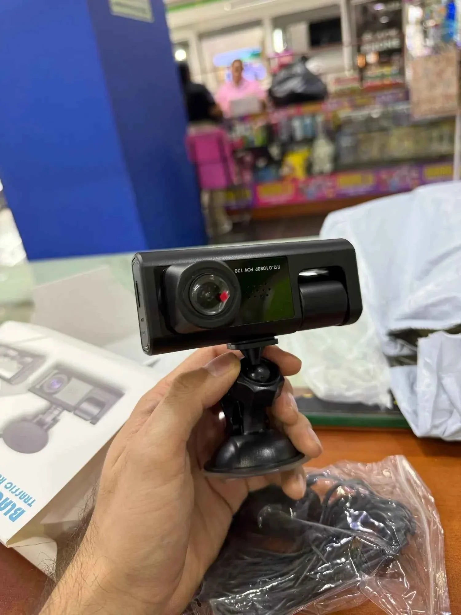 Câmera Veicular 3 Lentes HD 1080p - Segurança Uber 99 | Led Line BR Parts