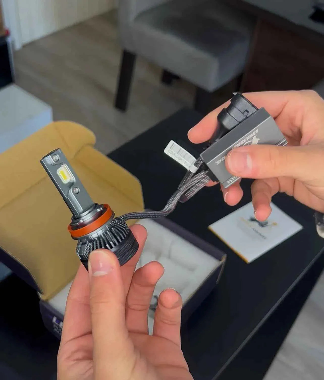 Lâmpada Led K5C 110W Super Branca - 400% Mais Luz | Led Line BR Parts