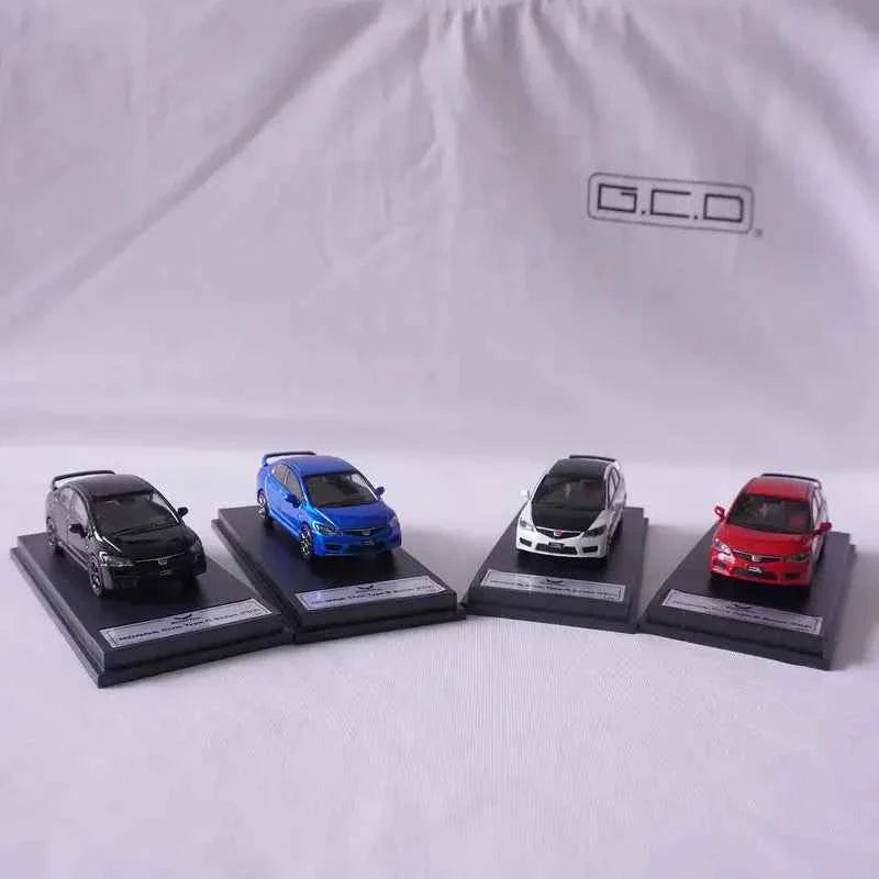 Miniatura Honda Civic Type R 1:64 - Coleção Exclusiva JDM | Led Line BR Parts