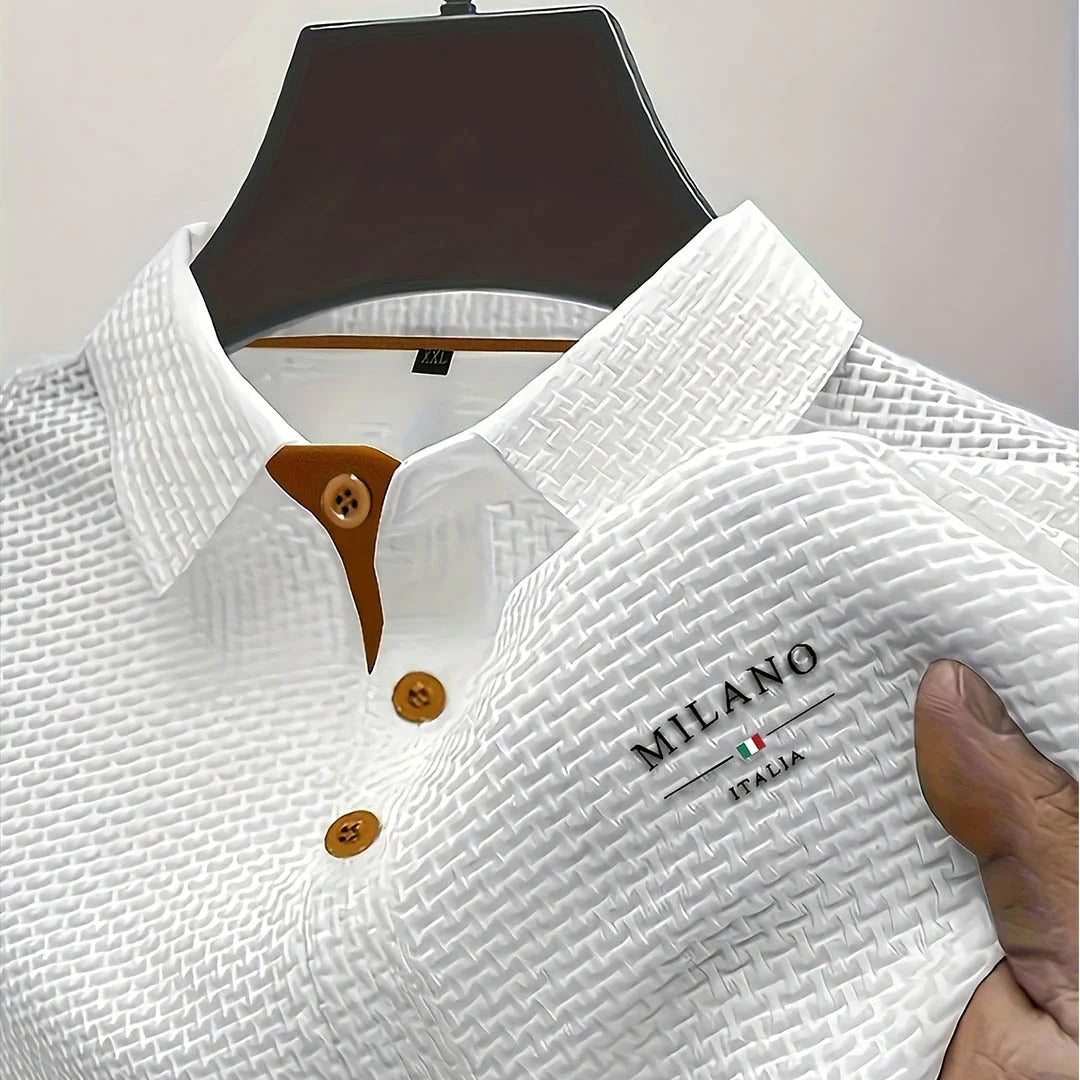 Milano Riviera Polo™ — Italian-Inspired Summer Elegance