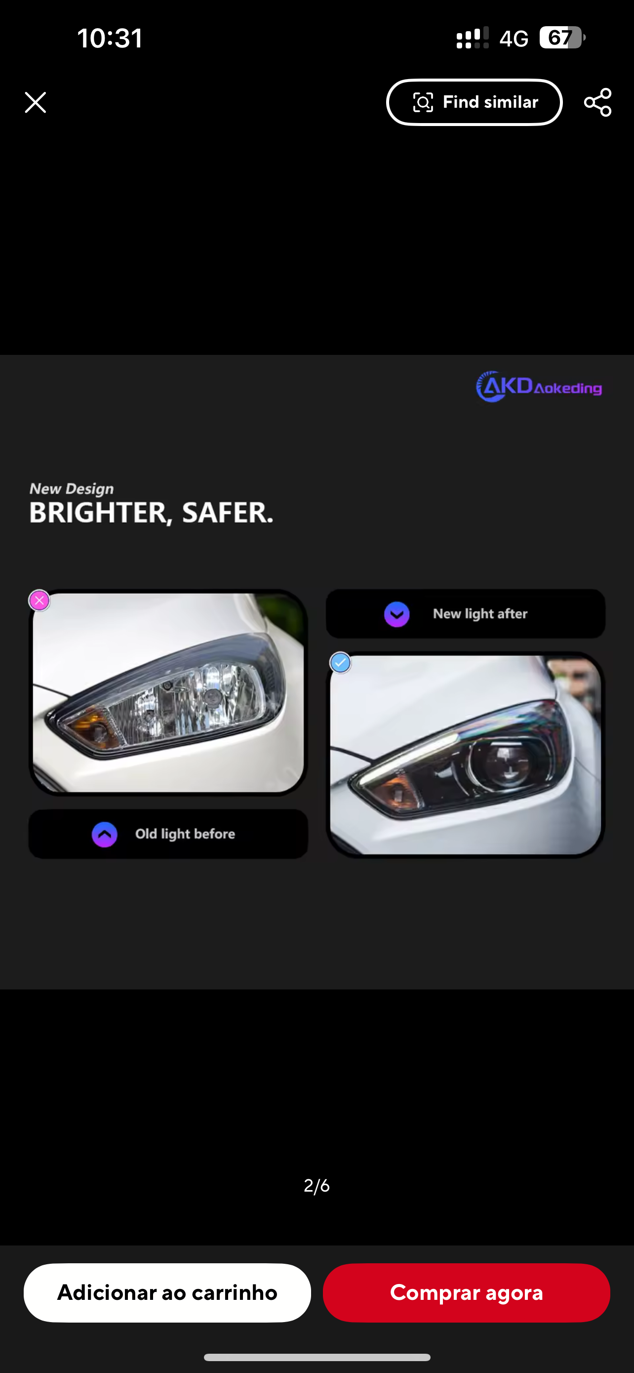 Par de Faróis LED Focus MK3 2015–2018 — Upgrade RS com DRL e Seta Dinâmica