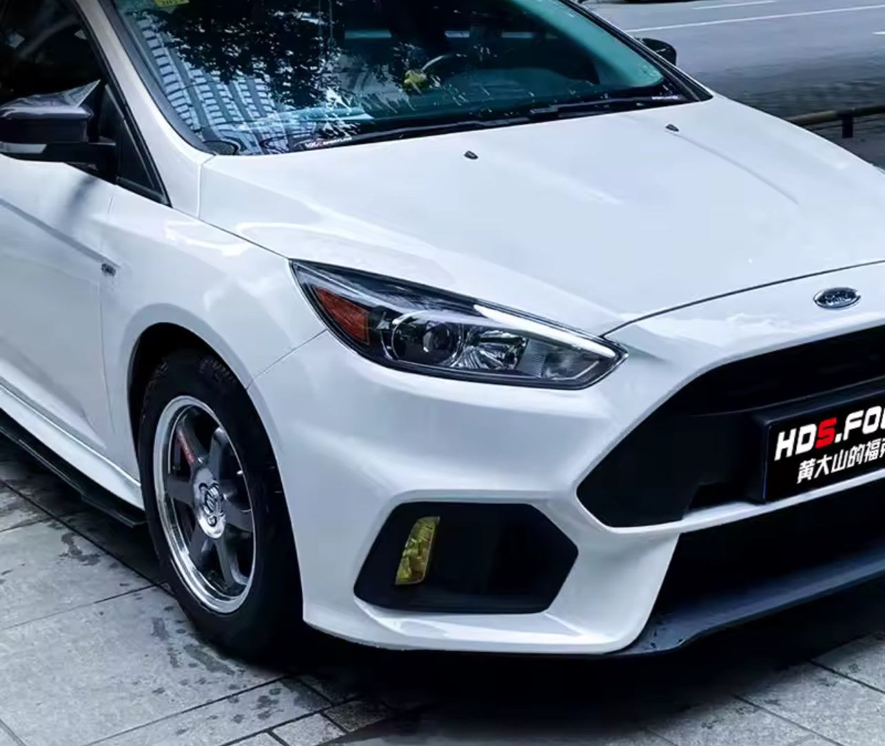 Par de Faróis LED Focus MK3 2015–2018 — Upgrade RS com DRL e Seta Dinâmica