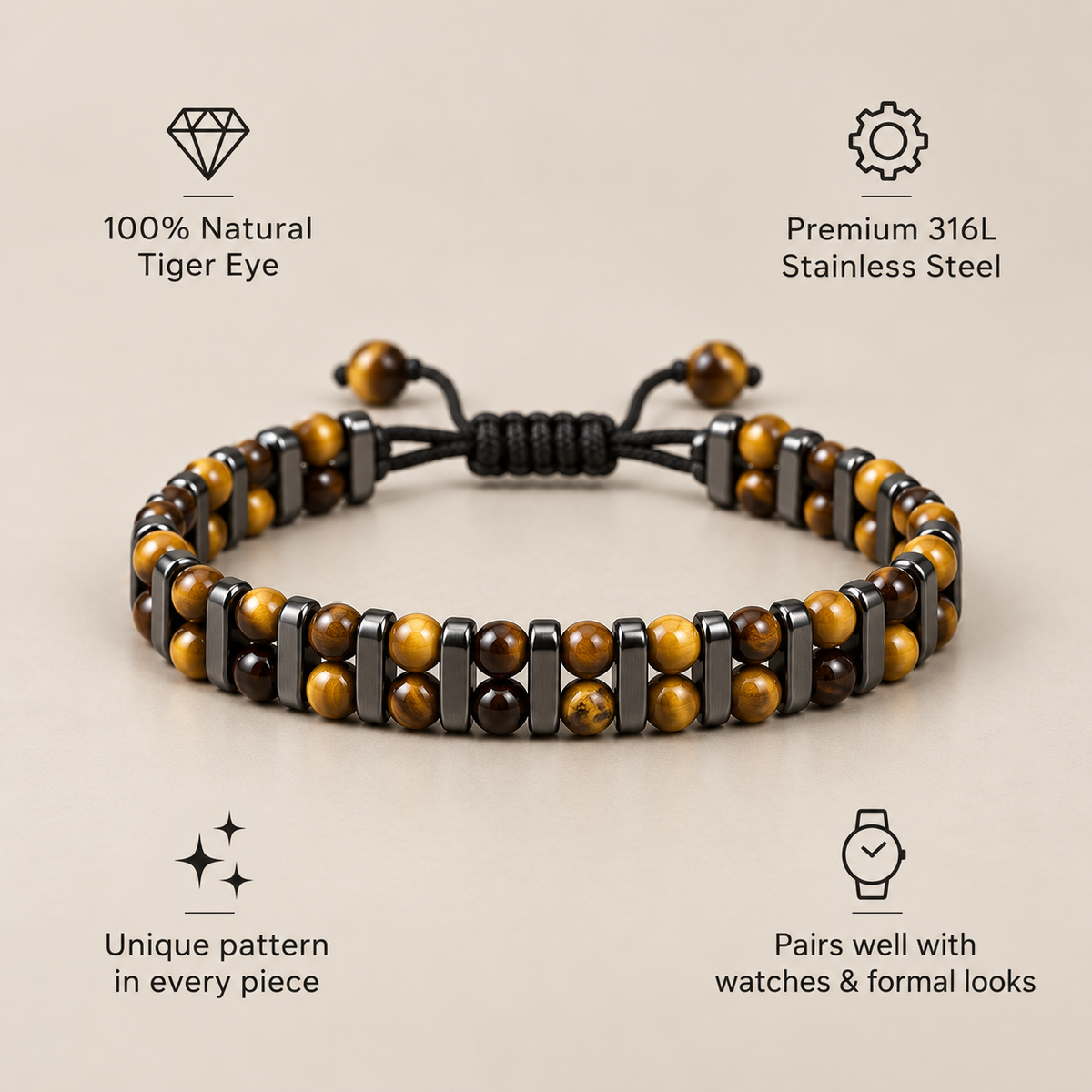 Valtier Tiger Eye Bracelet™