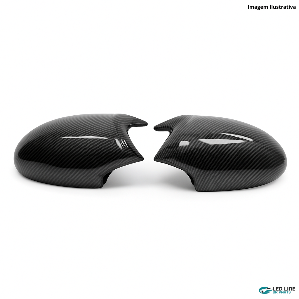 Capas de Espelho Retrovisor para BMW Série 3 E90/E91/E92/E93 (2005-2008)