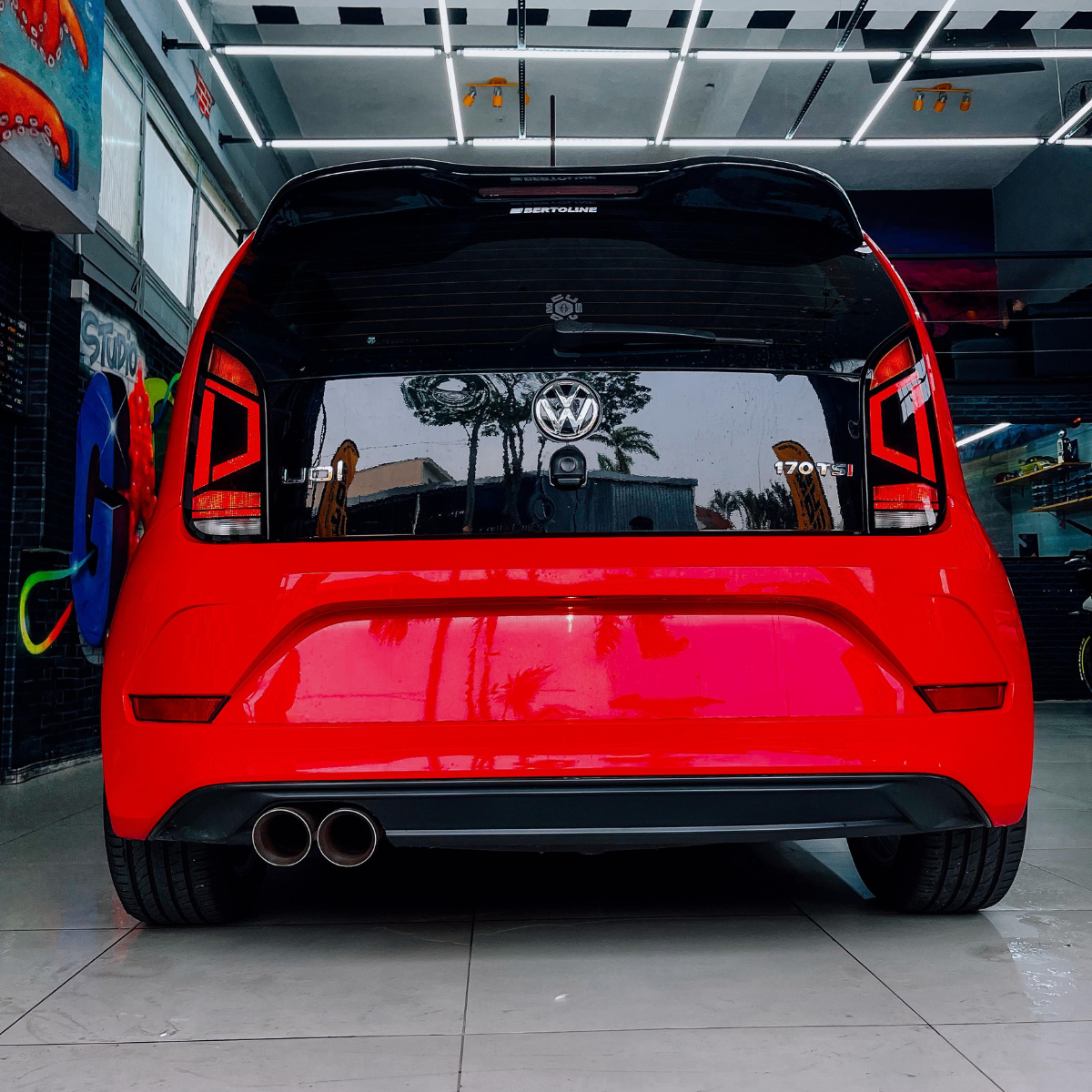 Aerofólio Up GTI TSI - Visual Esportivo Premium | Led Line BR Parts