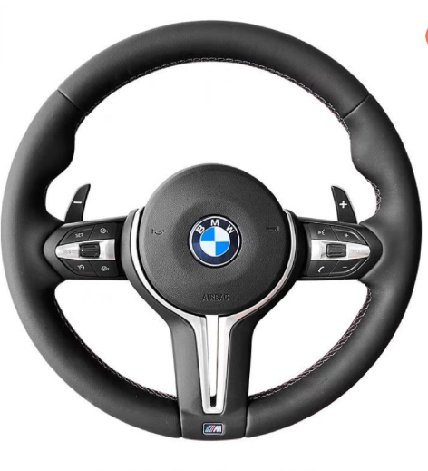 Volante Esportivo BMW M3 M5 M6 - Compatível com Série 3, Série 5, X1, X5, e X6 (F20, F30, F35, F10 e F18)