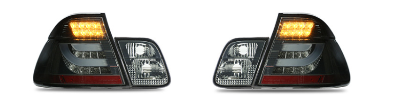Conjunto de Lanternas Traseiras LED BMW Série 3 E46 (2001-2004)