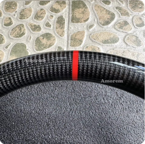 Volante Esportivo em Fibra de Carbono para Ford Fiesta ST MK7/MK7.5/MK8