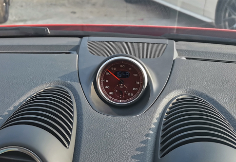 Cronômetro Modificado para Painel Porsche 718