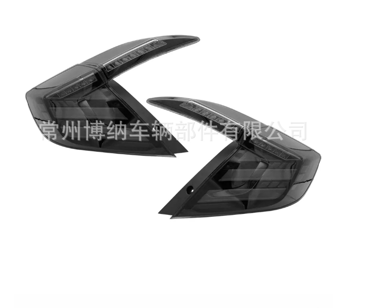 Compatível com Civic Sedan 10ª geração (2016-2021) - Lanternas traseiras LED Infinito