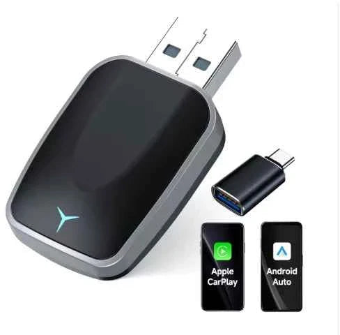 Adaptador CarPlay Sem Fio 2 em 1 - Transforme seu CarPlay com Fio em Wireless | Led Line BR Parts