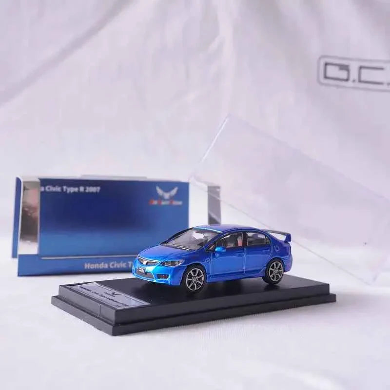 Miniatura Honda Civic Type R 1:64 - Coleção Exclusiva JDM | Led Line BR Parts