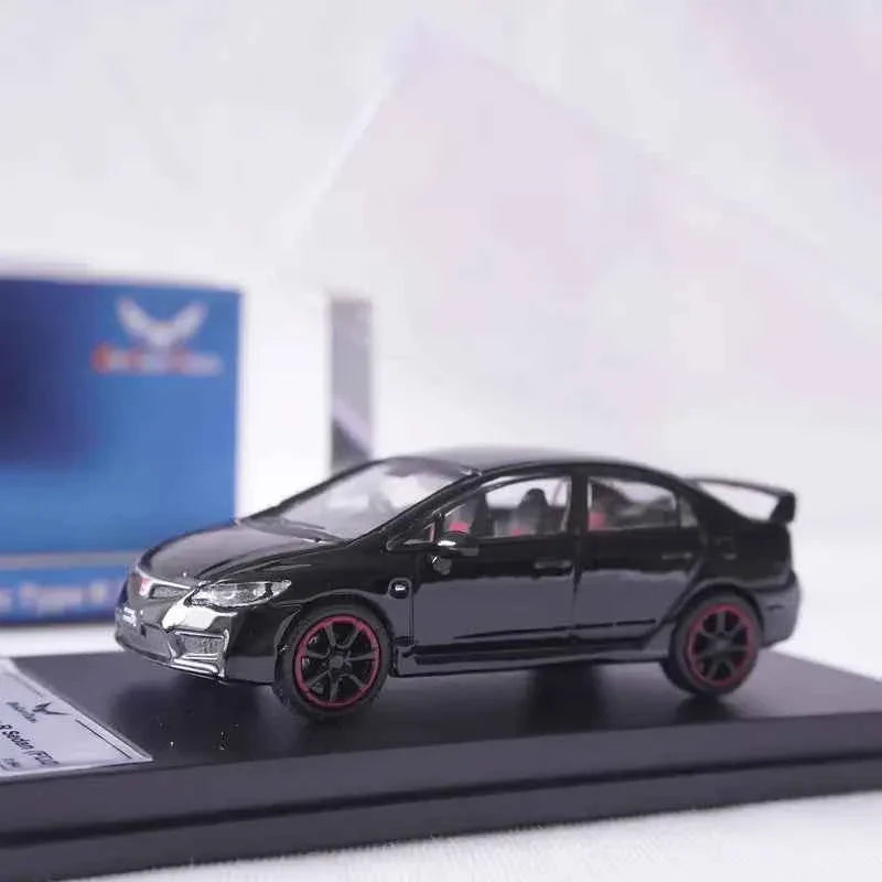 Miniatura Honda Civic Type R 1:64 - Coleção Exclusiva JDM | Led Line BR Parts